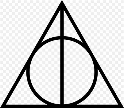 Harry Potter And The Deathly Hallows Triangle Symbol Circle, PNG ...