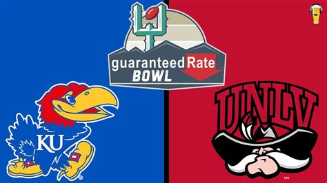 Kansas Jayhawks Vs UNLV Rebels Prediction Guaranteed Rate Bowl 12