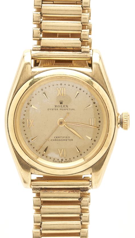 lot  mens vintage  bubble  rolex wristwatch circa