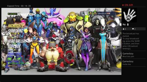 Overwatch Live Stream Competitive Placement Matches YouTube