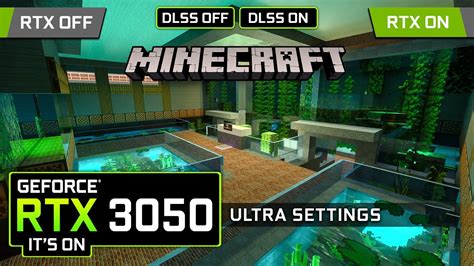 RTX 3050 Minecraft Ray Tracing 8 Different Maps Tested YouTube