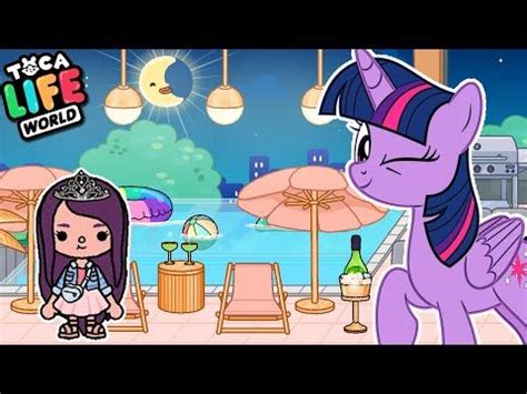 219 A MANSÃO MODERNA DA TWILIGHT SPARKLE no TOCA LIFE WORLD Luli