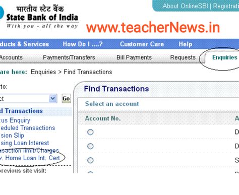 How To Check Sbi Home Loan Account Statement Online Templates Sample