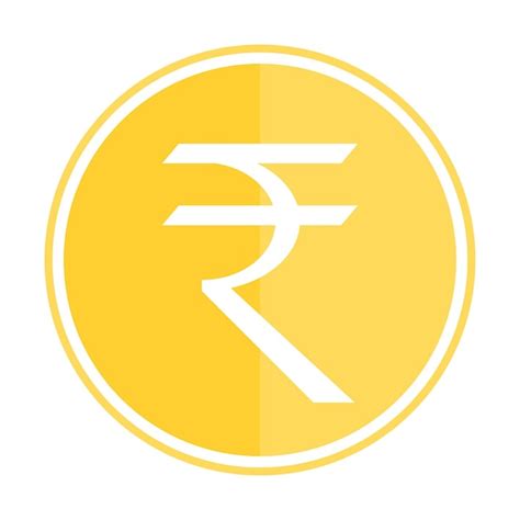 Premium Vector Indian Rupee Clipart Vector Icon Indian Currency Icon