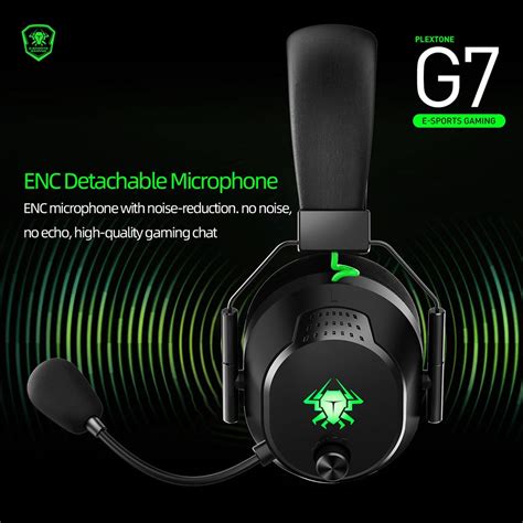 Tai nghe chụp tai bluetooth PLEXTONE G7 chống ồn esport Headphone có