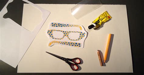 Eine Brille basteln (Vorlage & Anleitung)