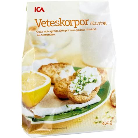 Veteskorpor 400g ICA Handla mat online från din lokala ICA butik