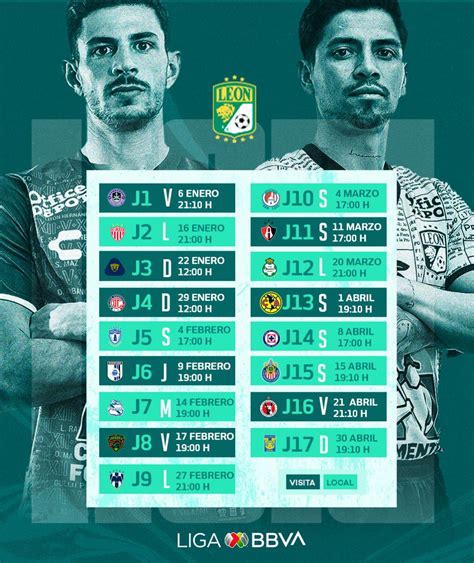 Total 105 Imagen Calendario Club Leon 2023 Abzlocal Mx