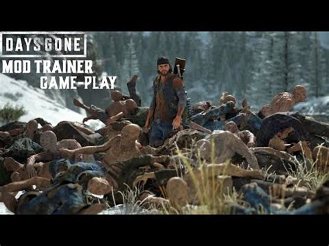 Days Gone Mod Trainer Gameplay Youtube