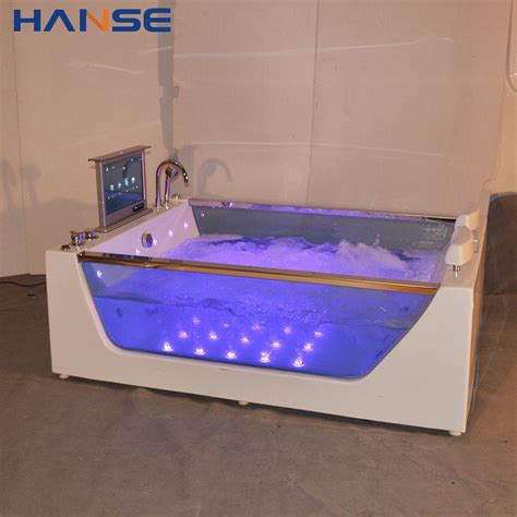 Modern Design Indoor Luxury Bath Tub 2 Person Bathtub Whirlpool Massage Bathtubs China