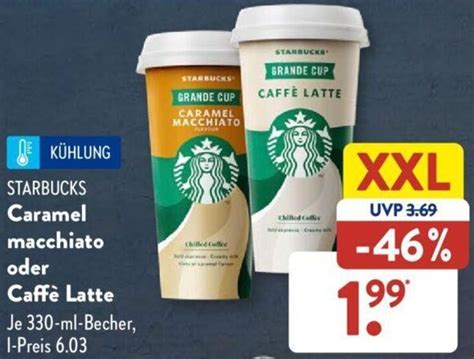 Starbucks Caramel Macchiato Oder Caff Latte Ml Becher Angebot Bei