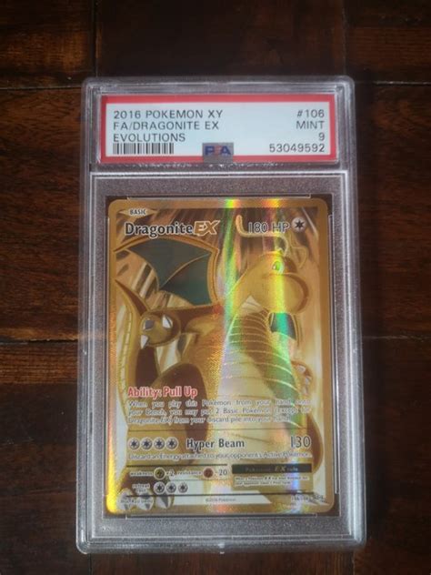 The Pokémon Company Pokémon Graded Card Dragonite EX Catawiki