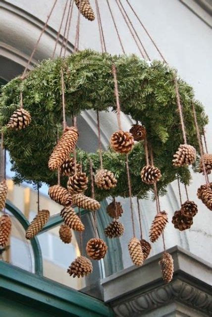 Comfy Rustic Outdoor Christmas D Cor Ideas Digsdigs