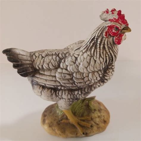 Norcrest Art Vintage Norcrest Lucky Kitchen Chicken Hen Country