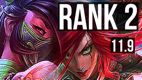 Akali Vs Katarina Mid Rank Rank Akali Tr Challenger