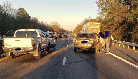 I 85 Nb Blocked In Shorter Ala After 8 Car Pileup Cnaw 2 With Colin Scroggins