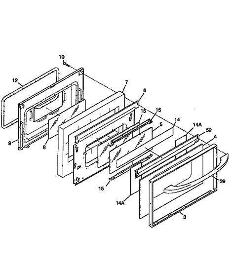 Kenmore 79075718891 Oven Range Interior Door Glass