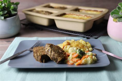 Hackbraten Mit Kartoffelgratin In Der Mini Kastenform Von Pampered Chef