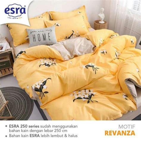 Jual Revanza Kain Sprei Meteran Bahan Katun Lokal Motif Esra Shopee