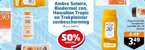 Ambre Solaire Biodermal Zon Hawaiian Tropic En Trekpleister