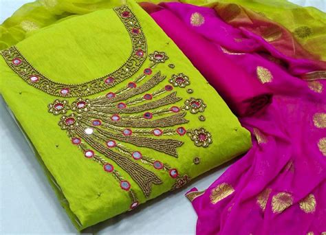 Aggregate more than 154 parrot green colour combination dress best ...