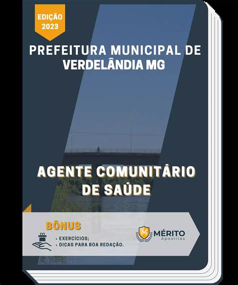 Apostila Agente Comunit Rio De Sa De Prefeitura Verdel Ndia Mg