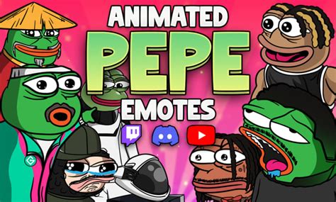 Create Custom Animated Pepe The Frog Emotes By Tigerout Fiverr