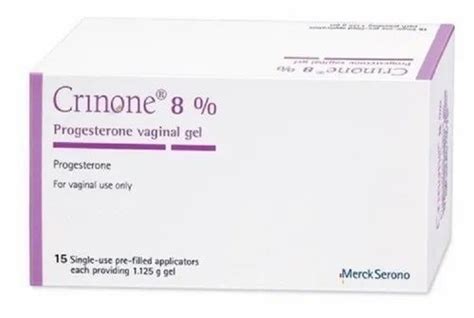 Crinone 8 Progesterone Vaginal Gel वैजिनल जेल वेजाइनल जेल योनि का