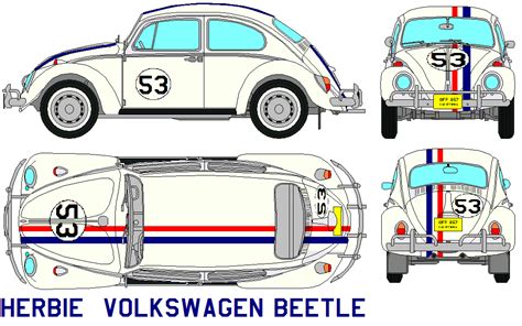 Herbie Volkswagen Beetle By Bagera3005 On DeviantArt