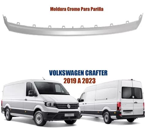 Moldura Parrilla Volkswagen Crafter Cromo Env O Gratis