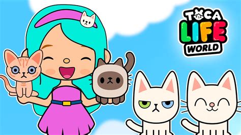 All Cats Toca Life World 🐈 Toca Boca Cat Collection Youtube