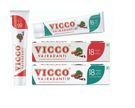 Buy Vicco Combo Pack Of 4 2 Of Vicco Vajradanti Regular Flavour 150g