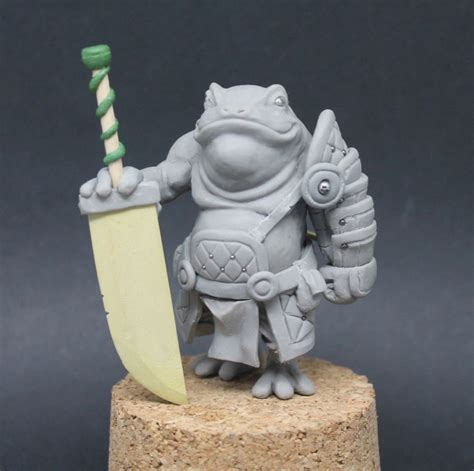 Samurai Frog By Fungels Putty Paint