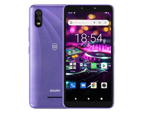 Celular Zuum Desbloqueado Covet X Gb Morado Coppel