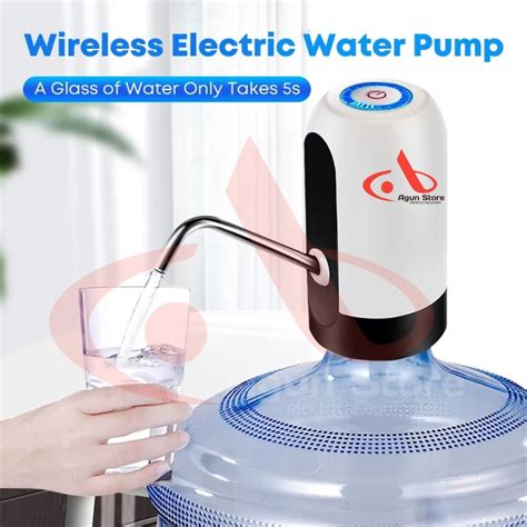 Jual POMPA DISPENSER AIR GALON PORTABLE ELEKTRIK AIR MINUM DIY SIMPLE