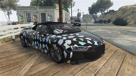 Audi R Spyder By Harvinoiid Twoface Holographic Paintjob