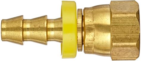 Connector Anderson Metals Brass Push On Swivel Hose Fitting 1 2 Barb X