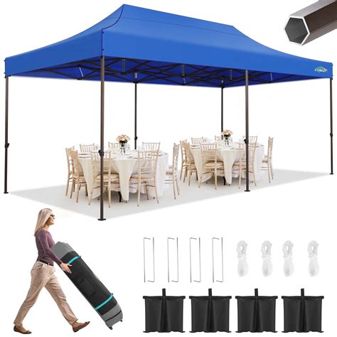 Cobizi X Pop Up Heavy Duty Canopy Tent With Sandbags Commercial