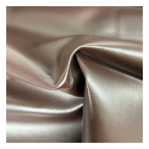 Chocolate Leatherette Fabric By The Metre Hobbycraft