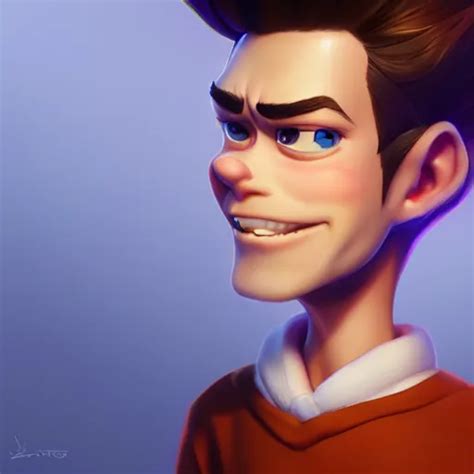 Jimmy Neutron Made By Stanley Artgerm Lau Wlop Stable Diffusion