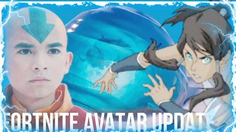 Fortnite X Avatar Waterbending And Korra Youtube