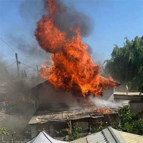 Incendio Estructural En Graneros Deja Una Vivienda Destruida