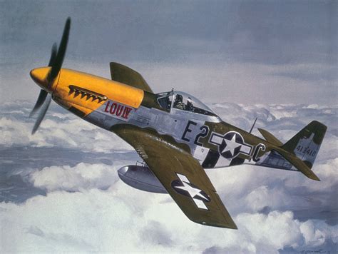 North American P 51d Mustang Lou Iv Of The 361st Fighter Group