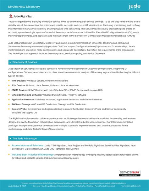Servicenow Discovery By Jade Issuu