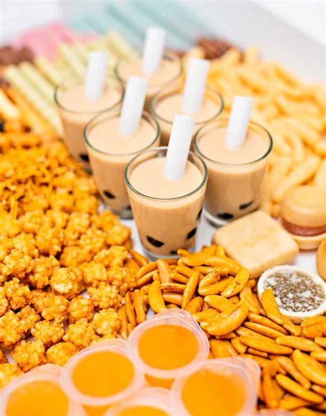 Asian Snacks Charcuterie Board Best Chinese New Year Snacks