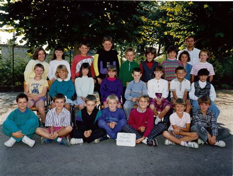 Photo De Classe CM1 CM2 1990 1991 De 1990 Ecole Pasteur Mennessis