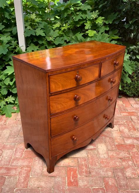 Buy Regency Bow Front Chest Of Drawers From Tim Frankenburg Antiques