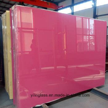 Over Size Color Lacquered Tempered Laminated Glass Over Size Color