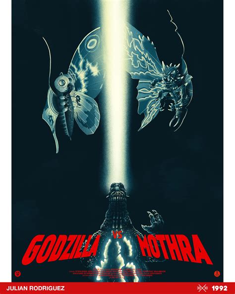 Godzilla vs. Mothra by Julián Rodríguez - Home of the Alternative Movie ...