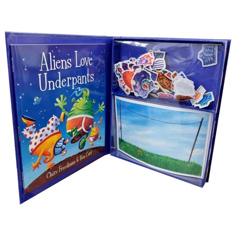 Aliens Love Underpants Felt Playset By Claire Freedman And Ben Cort Ag — Books2door